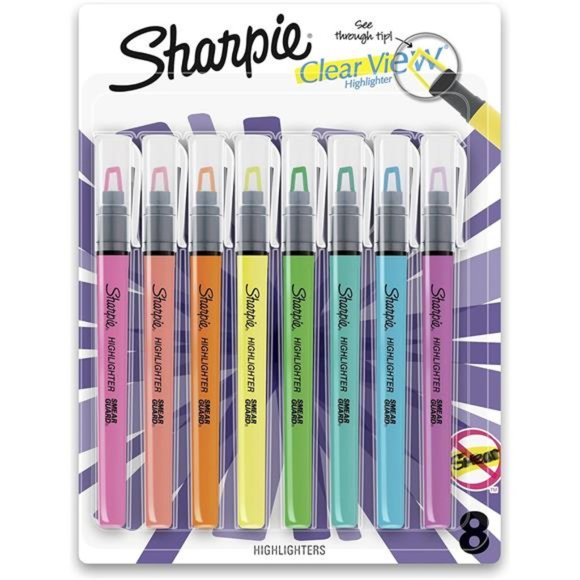 Highlighter,Clear View Highlighter with See-Through Chisel Tip,Stick Highlighter - Picture 6 of 7